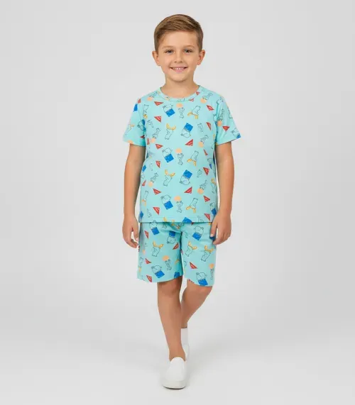 Pijama Infantil Menino Select Azul