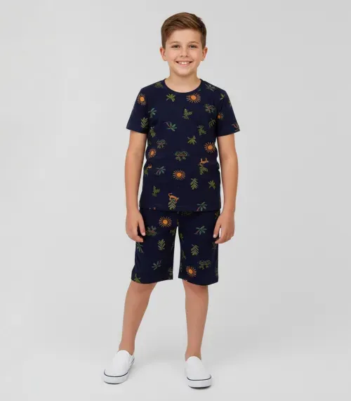 Pijama Infantil Menino Select Azul