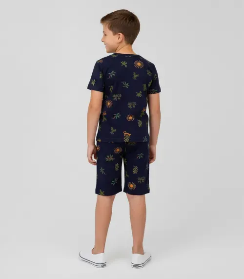 Pijama Infantil Menino Select Azul