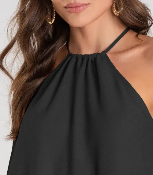 Vestido Feminino Midi Dianna Preto