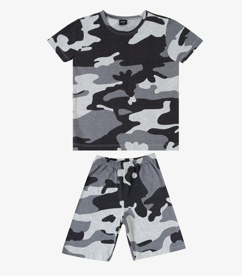 Pijama Menino Infantil Select Cinza