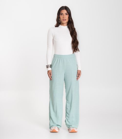 Calça Feminina Pantalona Infinita Cor Verde