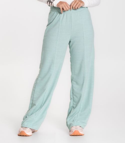 Calça Feminina Pantalona Infinita Cor Verde