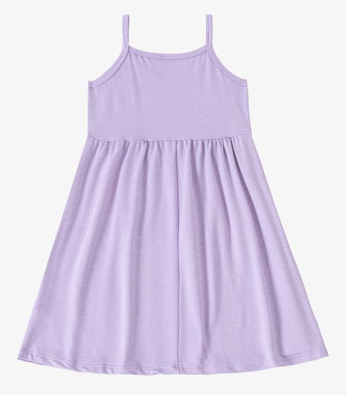 Vestido Menina Infantil de Alças Select Roxo
