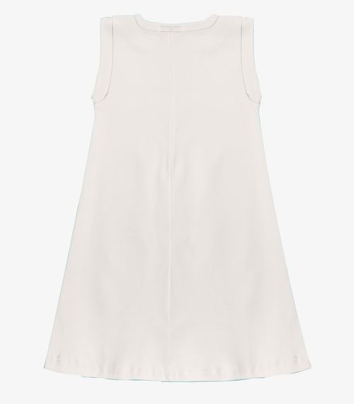 Vestido Menina Infantil Select Bege