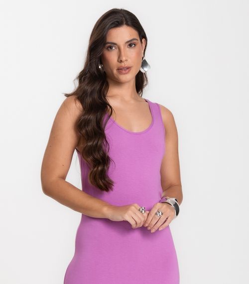 Vestido Midi Feminino Select Roxo