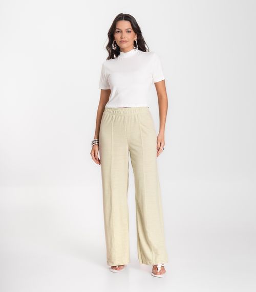 Calça Feminina Pantalona Infinita Cor Verde