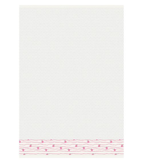 Pano De Copa Jacquard Atlantica Rosa