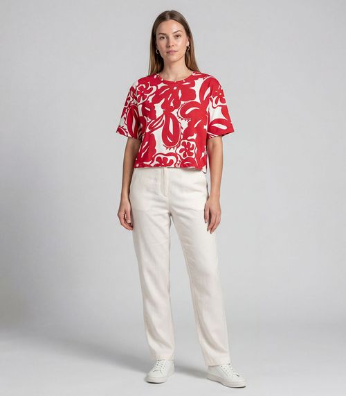 Blusa Feminina Infinita Cor Vermelho