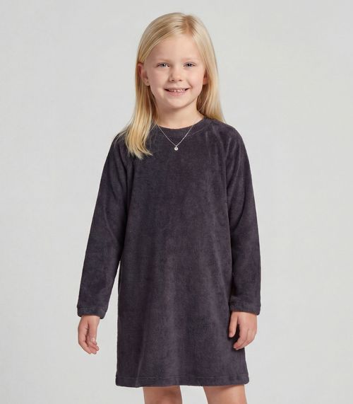 Vestido Infantil Manga Longa Select Preto