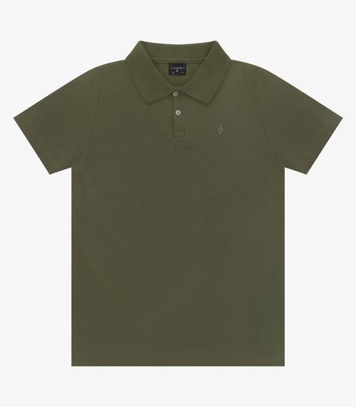 Polo Básica Masculina Diametro Verde