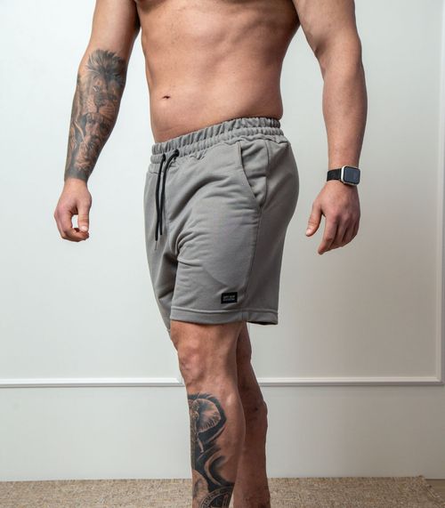 Bermuda Masculina Com Bolsos Good Bless Cinza