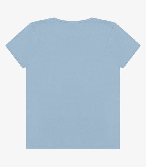 Blusa T-Shirt Feminina Estampada Select Azul
