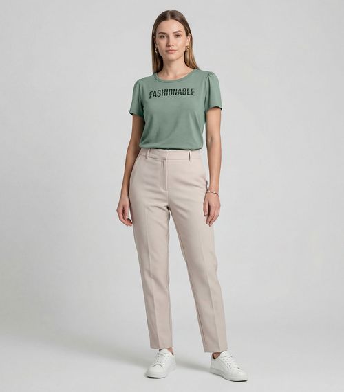 Blusa Feminina Em Visco Tricot Infinita Cor Verde