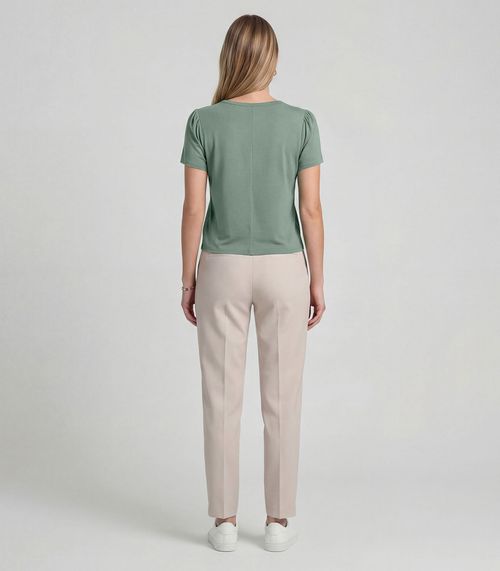 Blusa Feminina Em Visco Tricot Infinita Cor Verde