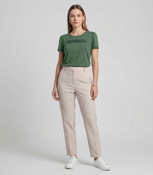 Blusa Feminina Em Visco Tricot Infinita Cor Verde