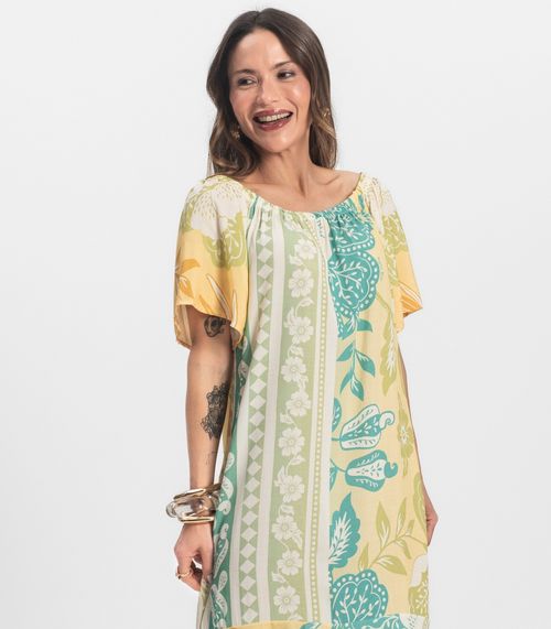 Vestido Ciganinha Infinita Cor Verde