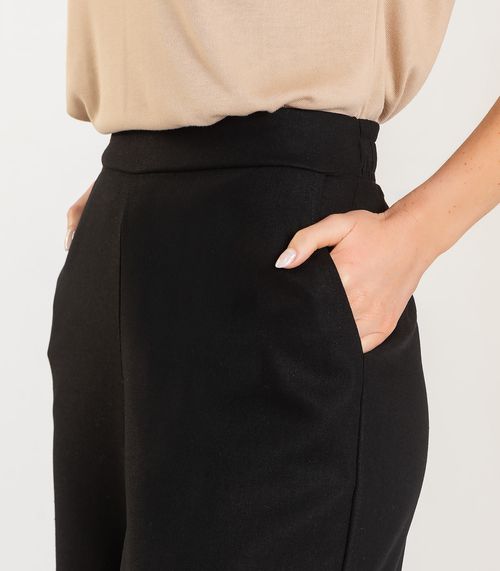Calça Pantalona Feminina Dianna Preto