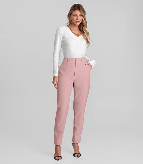 Calça Feminina Cenoura em Barbie Strong Dianna Rosa