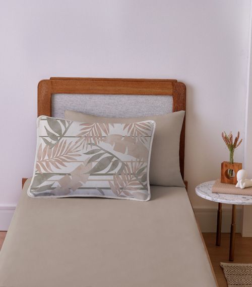 Jogo de Cama Solteiro 2pçs Vivaldi Bege