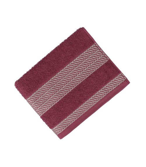 Toalha De Rosto Siena De Algodão Atlantica Vermelho