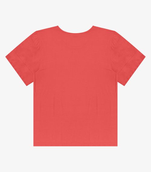 Blusa Plus Size Infinita Cor Rovitex Laranja