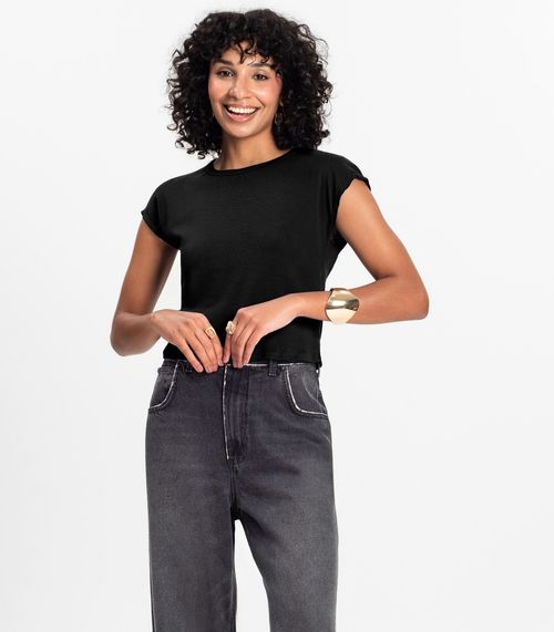 Blusa Feminina Infinita Cor Preto