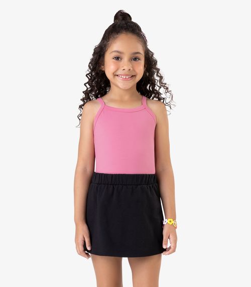 Regata De Alça Infantil Feminina Rovi Kids Rosa