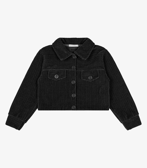 Jaqueta Veludo Cotelê Trick Nick Preto