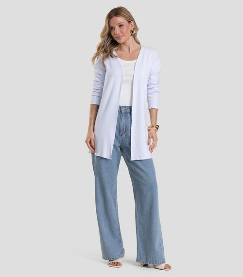 Cardigan Infinita Cor Branco