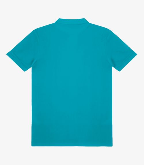Polo Masculina Piquet Básica Select Azul