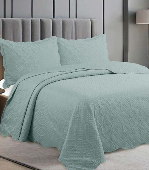 Colcha Flow Casal Camesa Verde