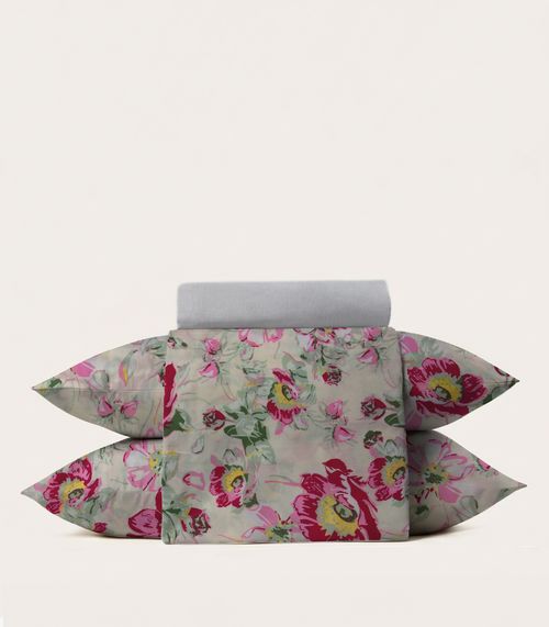 Jogo De Cama 4 Peças Supercal Queen Corttex Verde