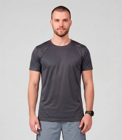 Camiseta Masculina Dry Fit Reflexiva Shift Cinza