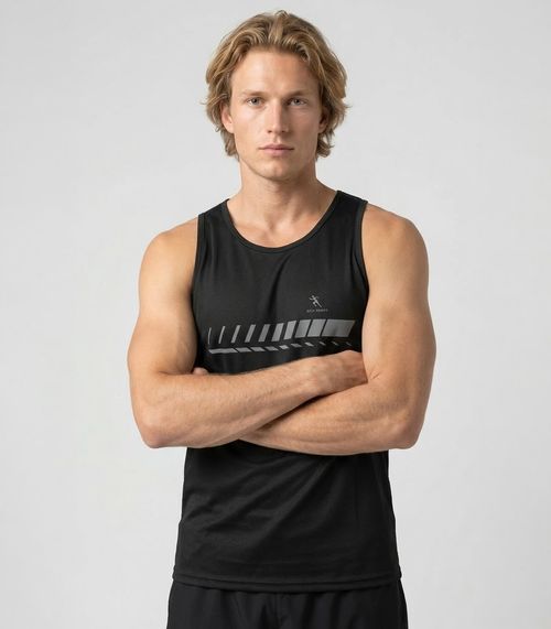 Regata Masculina Dry Fit Shift Preto