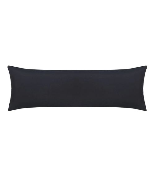 Fronha Body Pillow Toque Acetinado Altenburg Preto
