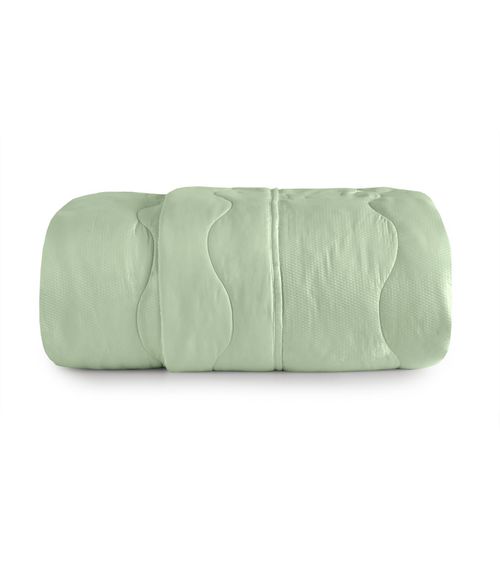 Edredom Verano King Toque Acetinado Altenburg Verde