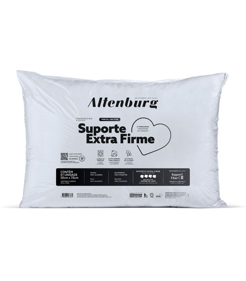 Travesseiro Suporte Extra Firme Altenburg Branco
