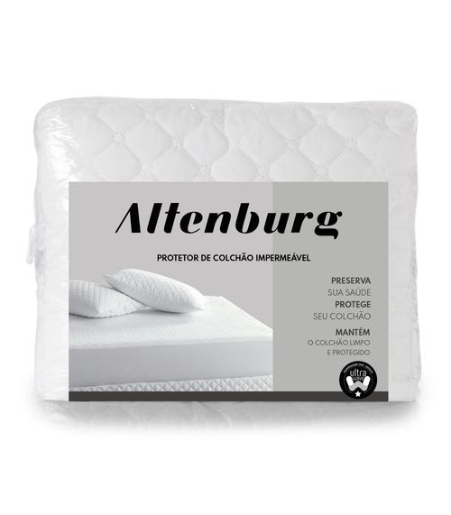Protetor De Colchão Impermeável Solteiro Altenburg Branco