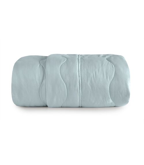 Edredom Verano Casal Toque Acetinado Altenburg Azul