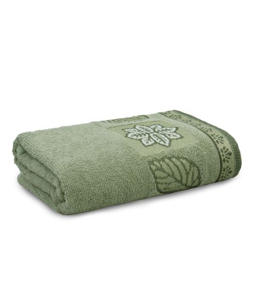 Toalha De Rosto Folliage Appel Verde