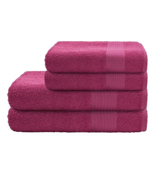 Toalha de Rosto Omega Camesa Rosa