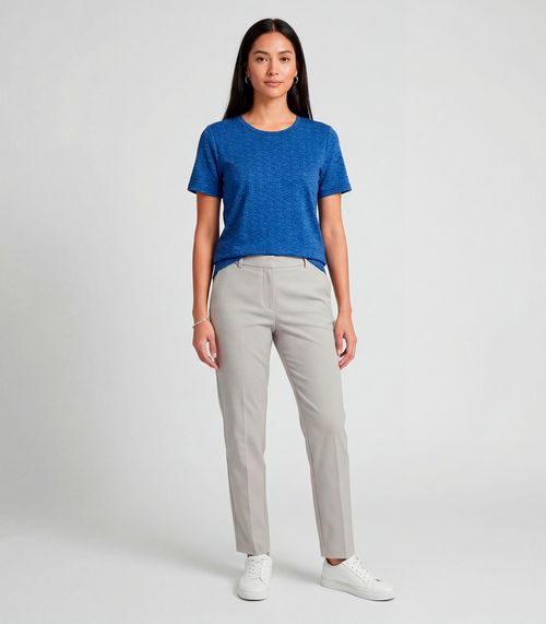 Blusa Feminina Básica Infinita Cor Azul