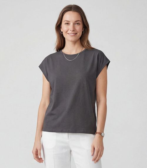 Blusa Feminina Infinita Cor Cinza