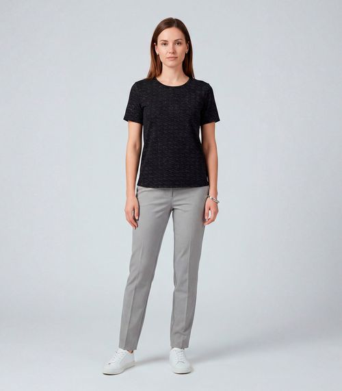 Blusa Feminina Básica Infinita Cor Preto