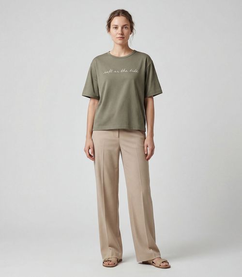 Blusa Feminina em Molecotton Viscose Infinita Cor Verde