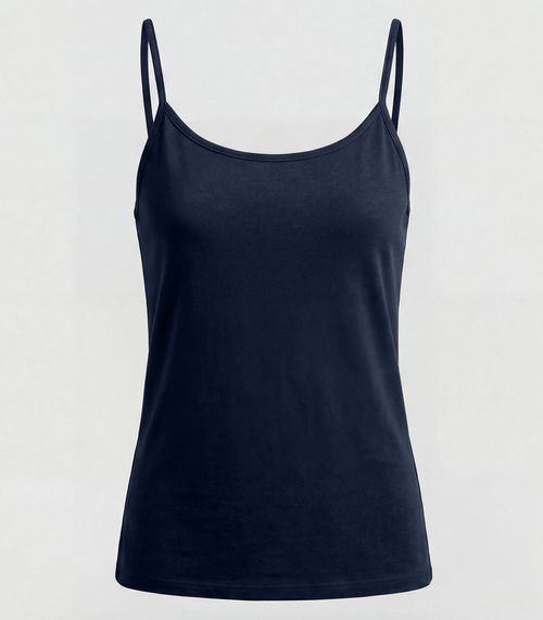 Blusa Feminina Com Decote Em V Infinita Cor Azul