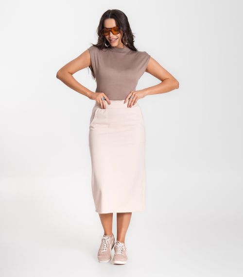 Saia Feminina Select Bege