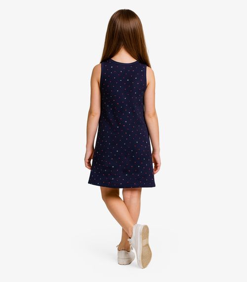 Vestido Menina Infantil Select Azul