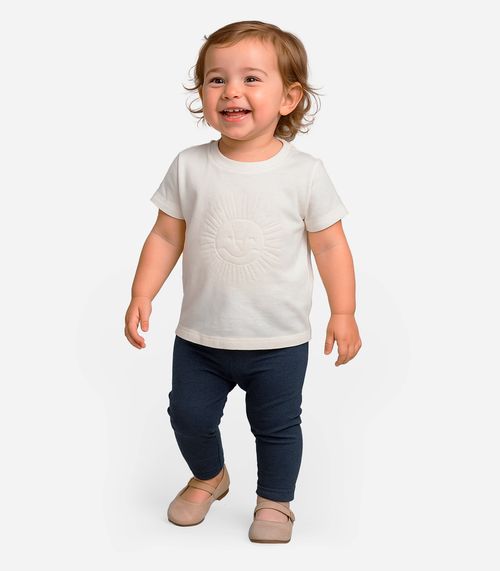 Camiseta Masculina Infantil Trick Nick Bege